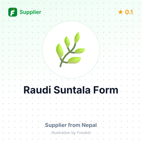 Raudi Suntala Form  – summary card, no photo uploaded yet