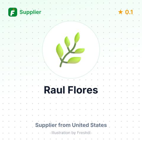 Raul Flores  – summary card, no photo uploaded yet