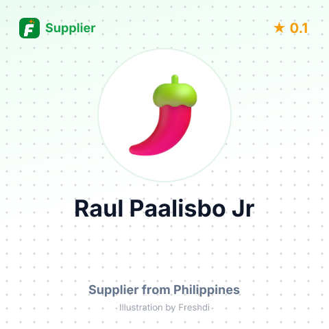 Raul Paalisbo Jr  – summary card, no photo uploaded yet