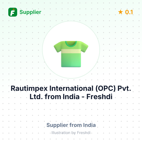 Rautimpex International (OPC) Pvt. Ltd.  – summary card, no photo uploaded yet