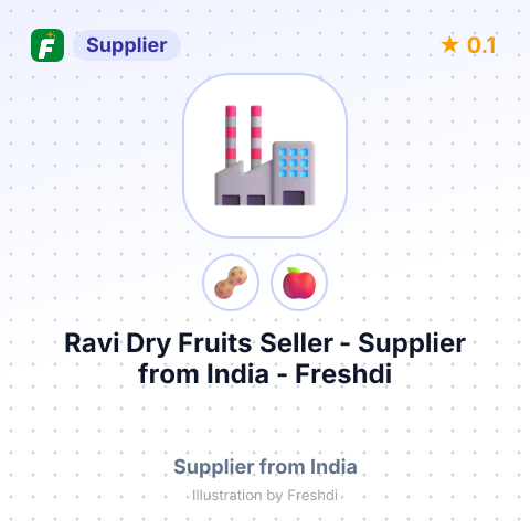 Ravi Dry Fruits Seller  – summary card, no photo uploaded yet