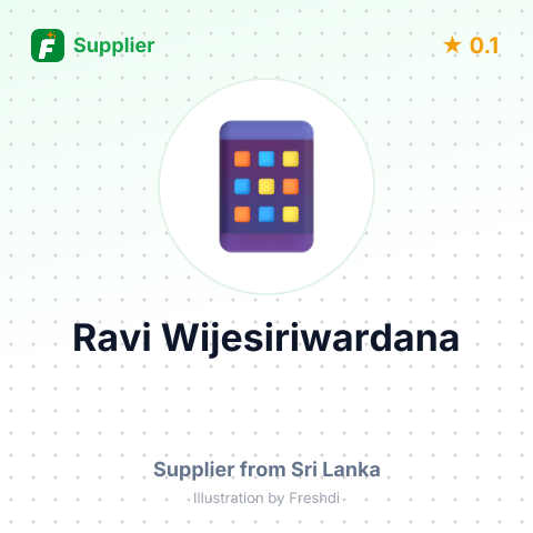 Ravi Wijesiriwardana  – summary card, no photo uploaded yet