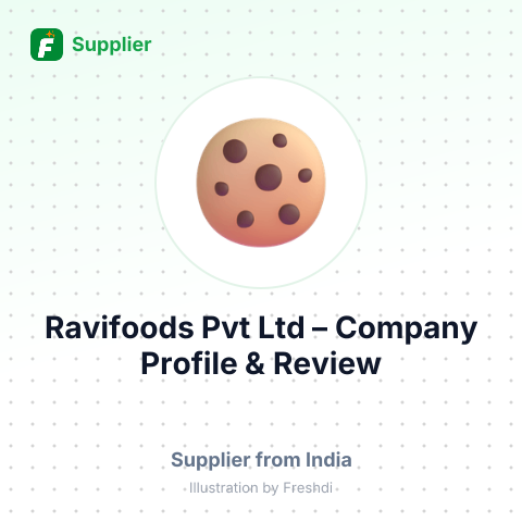 Ravifoods Pvt Ltd – summary card, no photo uploaded yet