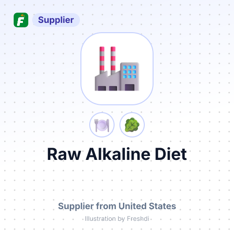 Raw Alkaline Diet – summary card, no photo uploaded yet