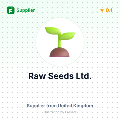 Raw Seeds Ltd.  – summary card, no photo uploaded yet