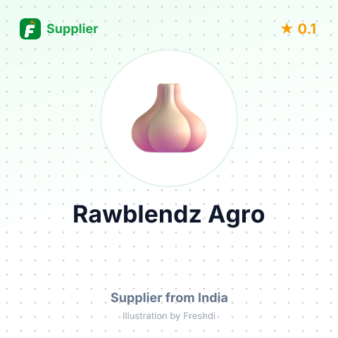 Rawblendz Agro  – summary card, no photo uploaded yet