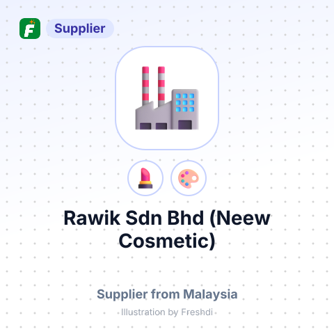 Rawik Sdn Bhd (Neew Cosmetic) – summary card, no photo uploaded yet