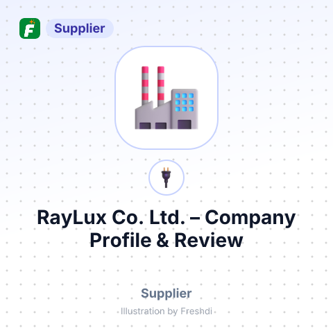 RayLux Co., Ltd. – summary card, no photo uploaded yet