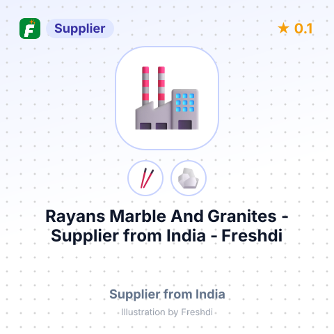 Rayans Marble And Granites  – summary card, no photo uploaded yet