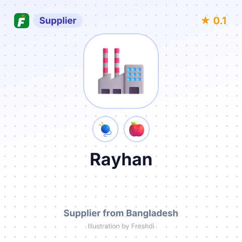 Rayhan  – summary card, no photo uploaded yet