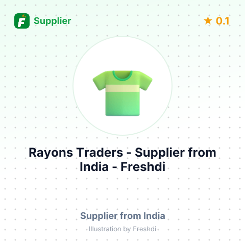 Rayons Traders  – summary card, no photo uploaded yet