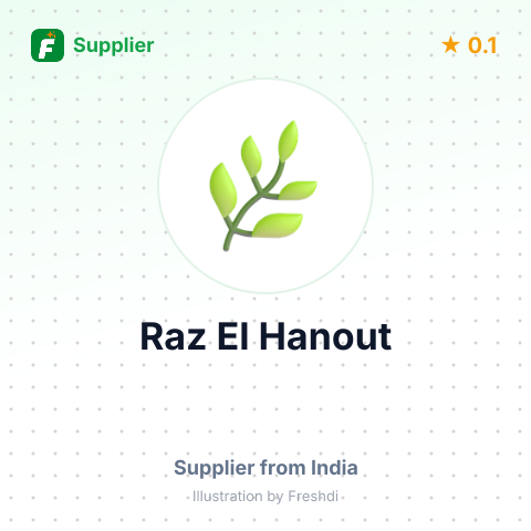 Raz El Hanout  – summary card, no photo uploaded yet
