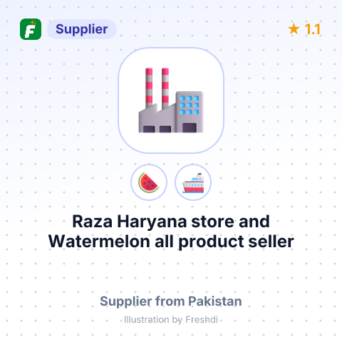 Raza Haryana store and Watermelon all product seller – summary card, no photo uploaded yet