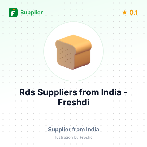 Rds Suppliers  – summary card, no photo uploaded yet