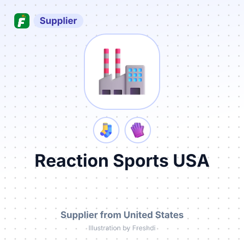Reaction Sports USA – summary card, no photo uploaded yet