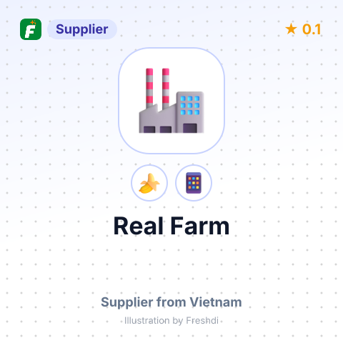 Real Farm  – summary card, no photo uploaded yet