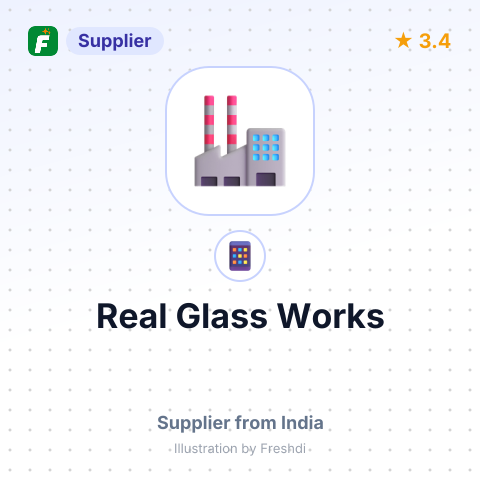 Real Glass Works – summary card, no photo uploaded yet
