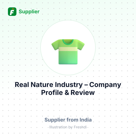 Real Nature Industry – summary card, no photo uploaded yet