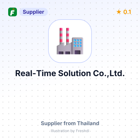 Real-Time Solution Co.,Ltd. – summary card, no photo uploaded yet