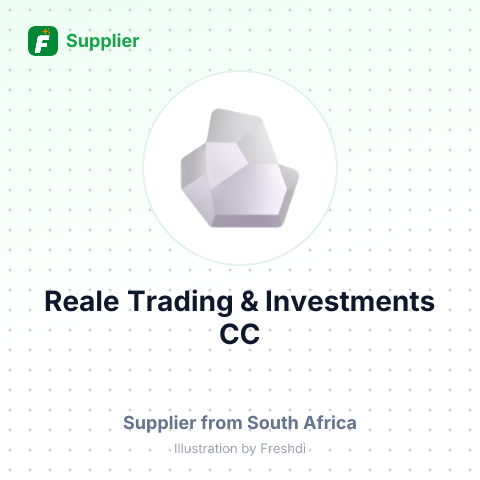 Reale Trading & Investments CC – summary card, no photo uploaded yet