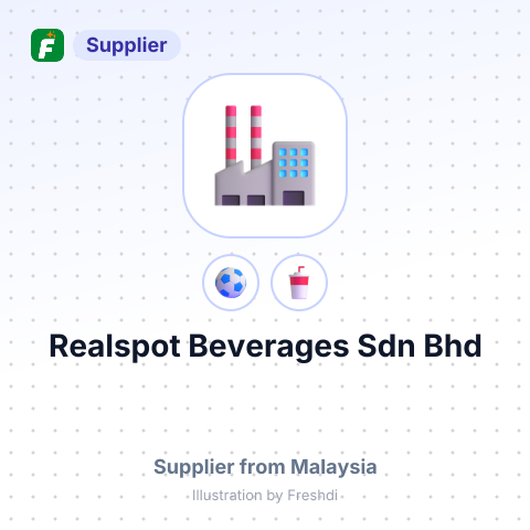 Realspot Beverages Sdn Bhd – summary card, no photo uploaded yet