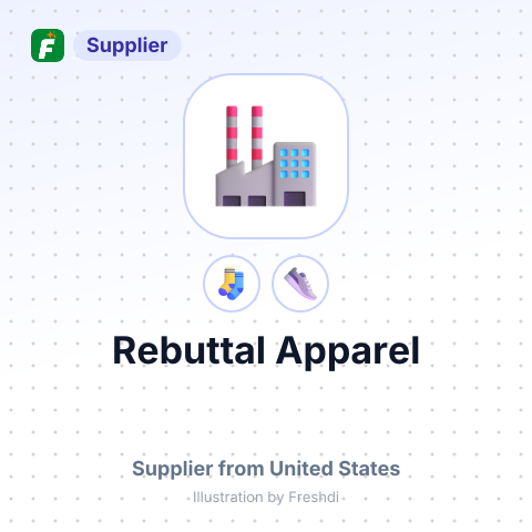 Rebuttal Apparel – summary card, no photo uploaded yet