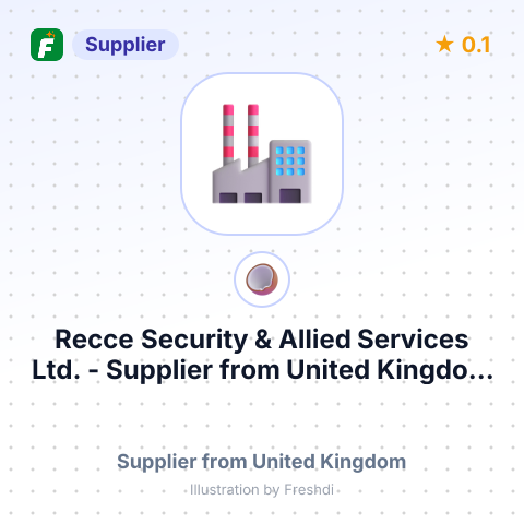Recce Security & Allied Services Ltd.  – summary card, no photo uploaded yet