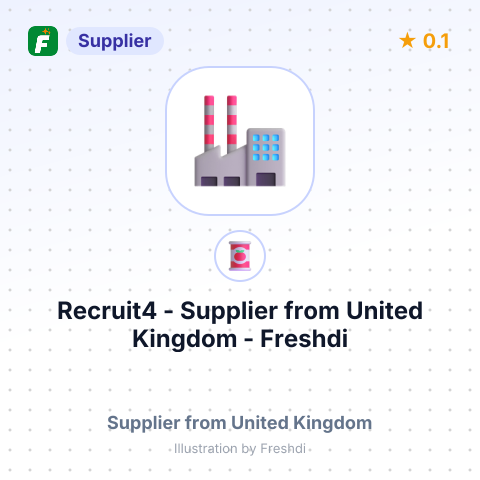 Recruit4  – summary card, no photo uploaded yet