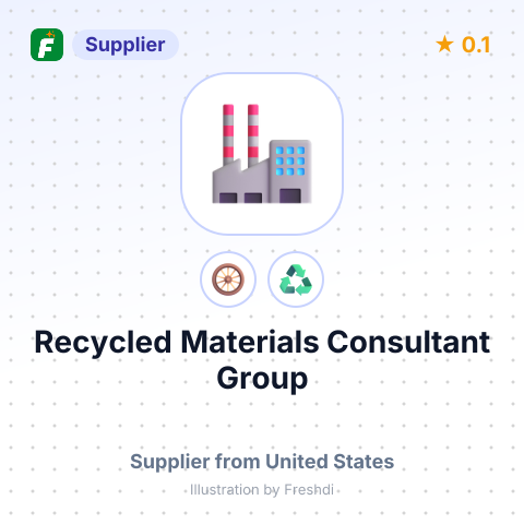 Recycled Materials Consultant Group – summary card, no photo uploaded yet