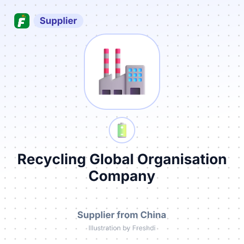 Recycling Global Organisation Company – summary card, no photo uploaded yet