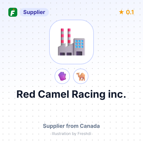 Red Camel Racing inc. – summary card, no photo uploaded yet