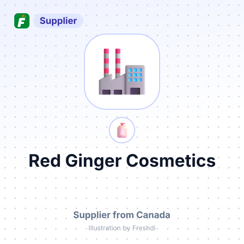 Red Ginger Cosmetics – summary card, no photo uploaded yet