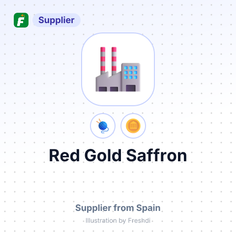 Red Gold Saffron – summary card, no photo uploaded yet