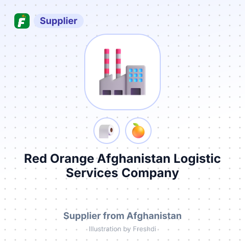 Red Orange Afghanistan Logistic Services Company – summary card, no photo uploaded yet