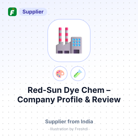 Red-Sun Dye Chem – summary card, no photo uploaded yet