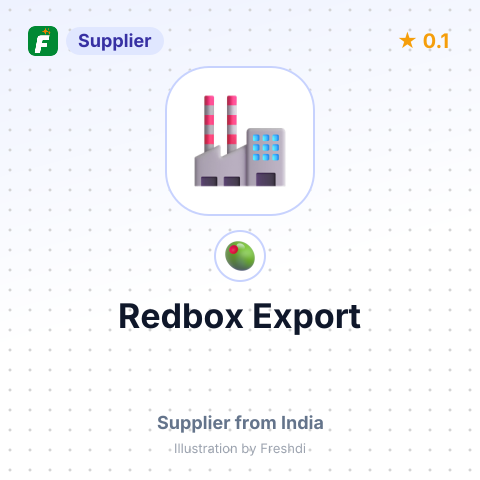 Redbox Export – summary card, no photo uploaded yet