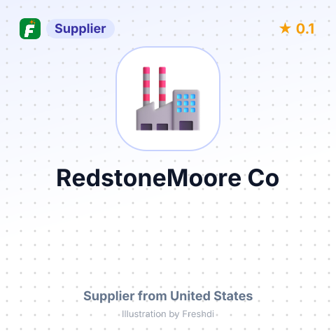 RedstoneMoore Co – summary card, no photo uploaded yet