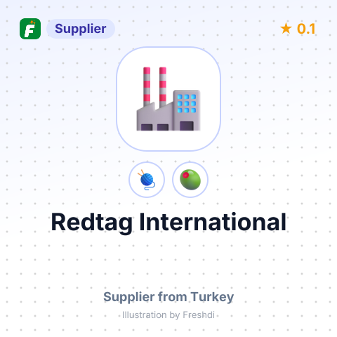Redtag International  – summary card, no photo uploaded yet
