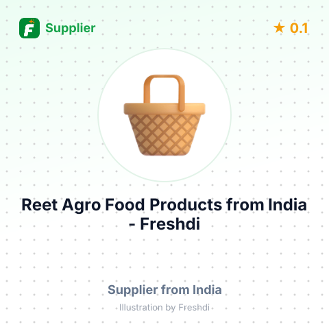 Reet Agro Food Products  – summary card, no photo uploaded yet