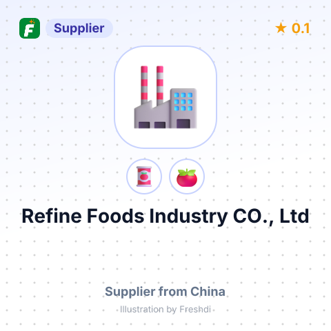 Refine Foods Industry CO., Ltd – summary card, no photo uploaded yet