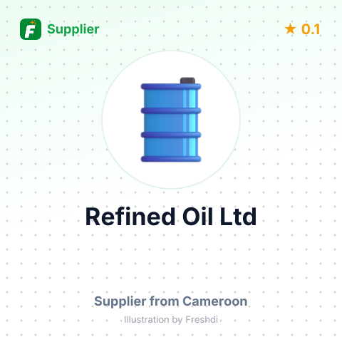 Refined Oil Ltd – summary card, no photo uploaded yet