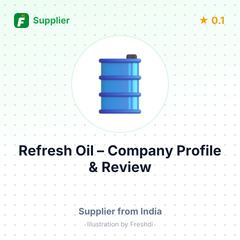 Refresh Oil – summary card, no photo uploaded yet