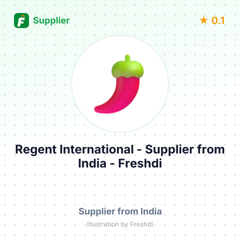 Regent International  – summary card, no photo uploaded yet