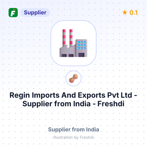 Regin Imports And Exports Pvt Ltd  – summary card, no photo uploaded yet