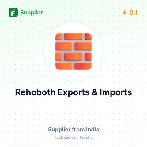Rehoboth Exports & Imports  – summary card, no photo uploaded yet