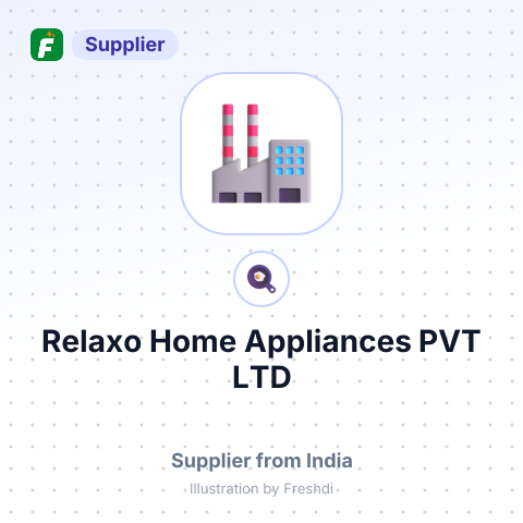 Relaxo Home Appliances PVT LTD – summary card, no photo uploaded yet