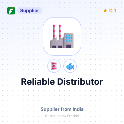Reliable Distributor  – summary card, no photo uploaded yet