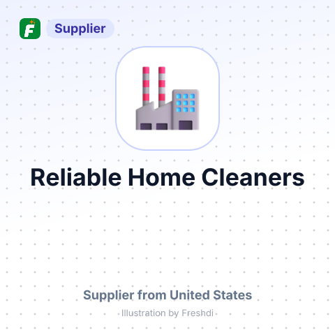 Reliable Home Cleaners – summary card, no photo uploaded yet