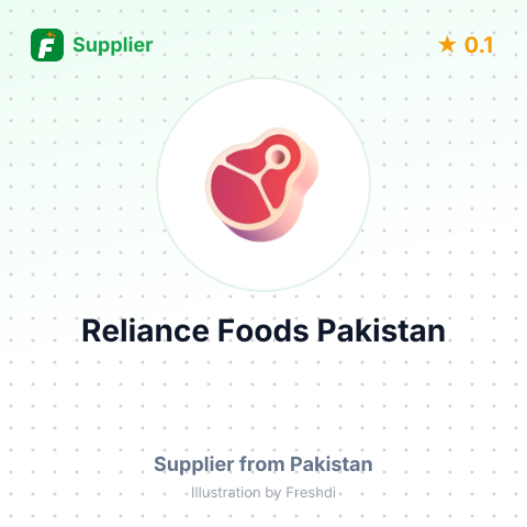 Reliance Foods Pakistan  – summary card, no photo uploaded yet