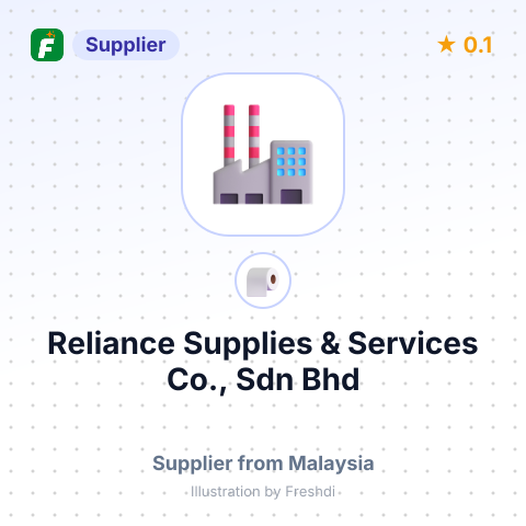 Reliance Supplies & Services Co., Sdn Bhd – summary card, no photo uploaded yet